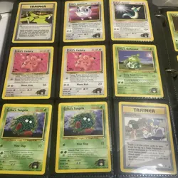 Pokemon Trading Card Game Erika gym hero and challenge 36 Card lot - Image 1