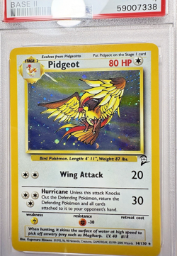 2000 Pokemon Game Pidgeot-Holo #14/130 PSA 4 VG-EX - Image 1
