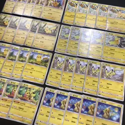 40*Lot Pokemon TCG S-Chinese 8 different forms of Pikachu #21 HV19 - Image 2