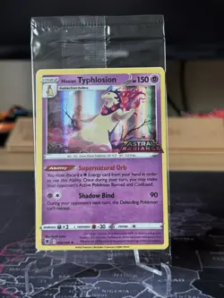 Hisuian Typhlosion 052/189 Pokemon Astral Radiance Stamped Promo SEALED - Image 1