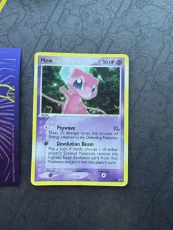 Pokemon Mew #040 Holo Rare Black Star Promo 055🔥HP🔥 - Image 1