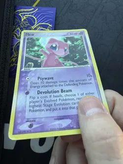 Pokemon Mew #040 Holo Rare Black Star Promo 055🔥HP🔥 - Image 2