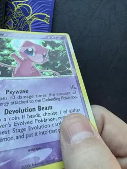 Pokemon Mew #040 Holo Rare Black Star Promo 055🔥HP🔥 - Image 3
