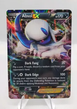 Absol Ex XY62 XY Black Star Promo Ultra Rare Holo Pokemon TCG English - Image 1