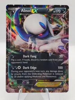 Absol Ex XY62 XY Black Star Promo Ultra Rare Holo Pokemon TCG English - Image 3