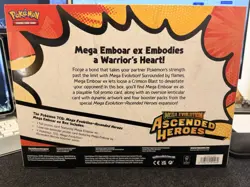Pokemon TCG: Mega Emboar ex Box – Ascended Heroes Collection - Booster Box - Image 2