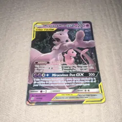 Pokemon TCG Mewtwo & Mew GX 71/236 Tag Team Unified Minds - Image 1