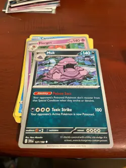 Muk - 127/198 - Uncommon - Reverse Holo - Pokemon - Image 1