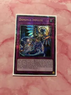 Yugioh: Dominus Impulse - Quarter Century Secret Rare - ROTA-EN079 - Near Mint - Image 1