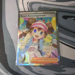 NM Rosa's Encouragement 115/080 Nihil Zero Japanese SAR Pokemon Card - Image 1