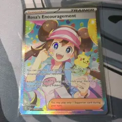 NM Rosa's Encouragement 115/080 Nihil Zero Japanese SAR Pokemon Card - Image 2