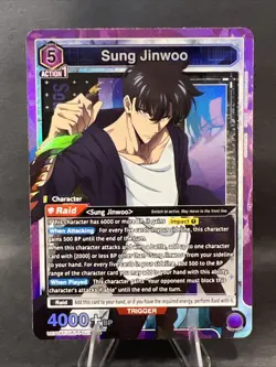 Union Arena Sung Jinwoo (021) - UE17BT: SOLO LEVELING (UE17BT) - Image 1