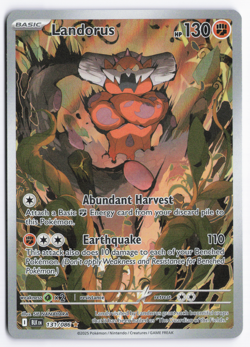 Landorus 131/086 Black Bolt Illustration Rare Pokemon Card TCG English NM - Image 1