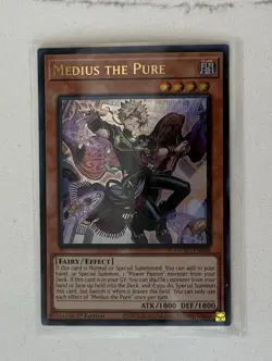 Medius the Pure DUAD-EN008 Duelist's Advance 1st Edition English Ultra Rare NM M - Image 1