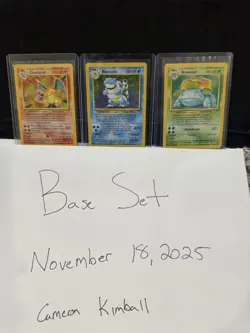 Pokemon 100% Complete Master Base Set 102/102 WOTC Vintage 1999 w Charizard Holo - Image 1