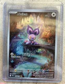 Noibat - 169/159 - Illustration Rare - Journey Together - Pokemon Card - NM/M - Image 1
