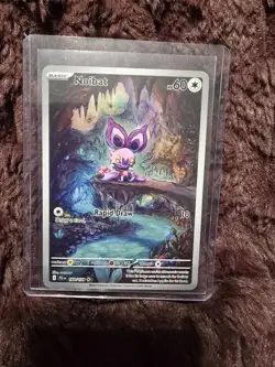 Pokemon Cards Noibat 169/159 Journey Together Illustration Rare NM *2 - Image 1