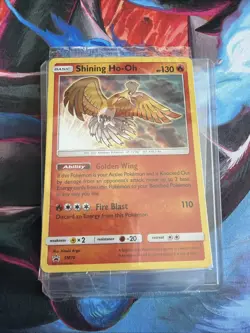 Pokemon TCG Shining Ho-Oh SM70 Black Star Promo Card Sealed NM - Image 1