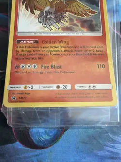 Pokemon TCG Shining Ho-Oh SM70 Black Star Promo Card Sealed NM - Image 3