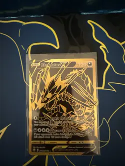 Eternatus v SV121/SV122 Shining Fates Holo Rare Card Near Mint Condition - Image 1