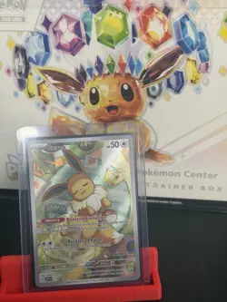 Pokemon Center Eevee Promo Card 173 SV Scarlet & Violet - Image 1