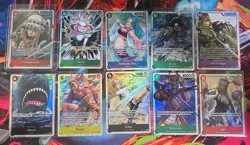 One Piece Op 12,13,14,15-EB04 SR card lot Of 10 - Image 1