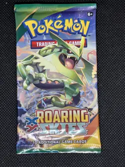 Pokemon TCG Roaring Skies Booster Pack 10 Cards English Rayquaza - Image 1