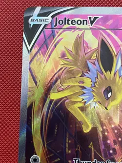 Jolteon V SWSH183 SWSH: Sword & Shield Promo Cards Holo - Image 3