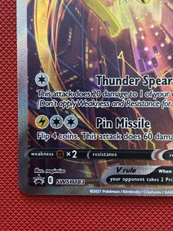 Jolteon V SWSH183 SWSH: Sword & Shield Promo Cards Holo - Image 5