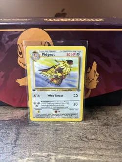 Pokemon TCG Pidgeot Jungle Card 24/64 1st Edition Rare 1st Edition - Image 1