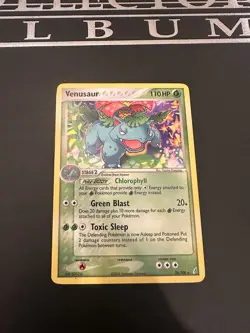 Venusaur Pokemon Card 28/100 Crystal Guardians MP - Image 1