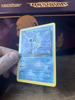 Pokemon TCG Dark Blastoise 1st Edition Team Rock Regular Rare Card 20/82 - Image 3