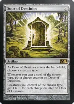 Door of Destinies (#208) - Magic 2014 (M14) - MTG Rare Normal - LP - Image 1