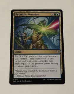 MTG Repulsive Mutation - Murders At Karlov Manor LP - Image 1