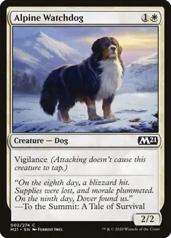 Alpine Watchdog | #2 | M21 | MTG | Regular | LP - Image 1