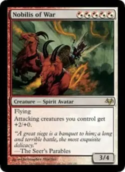 [4x] Nobilis of War - Near Mint, English - Eventide MTG Magic - Image 1