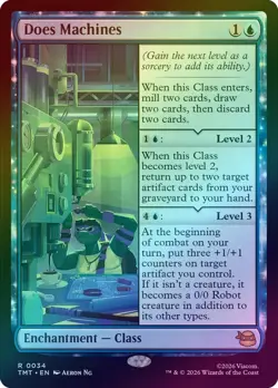Does Machines - Prerelease Sealed - 0034 - MTG: TMNT - R - Foil - NM/M - Image 1