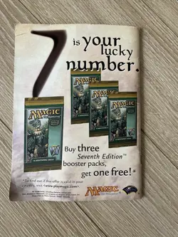 MTG Magic The Gathering 7th Edition 2 Player Starter Deck WOTC 2001 - See Desc - Image 5