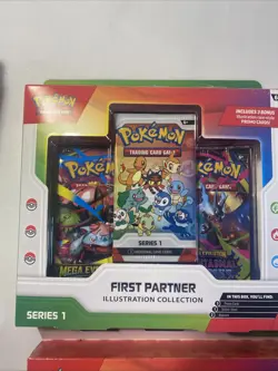 Pokemon TCG First Partner Illustration Collection Series 1 – Lot of 5 Boxes - Image 4