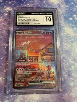 CGC 10 Mew ex #053 151 Ultra Premium Collection Promo Pokemon - Image 1