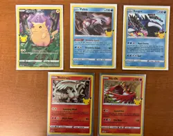 Pokemon Celebrations 25th Anniversary Master Set 49 Of 50 Incomplete - Image 4