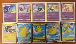 Pokemon Celebrations 25th Anniversary Master Set 49 Of 50 Incomplete - Image 5