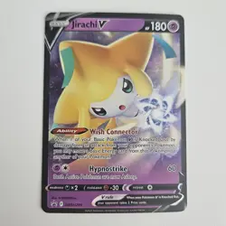 Pokemon TCG SWSH Jirachi V Black Star Promo SWSH299 English NM - Image 1