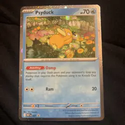 Psyduck 007 Cosmos Holo Promo - Pokemon TCG Mega Evolution -NM/M - Image 1
