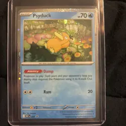 Psyduck 007 Cosmos Holo Promo - Pokemon TCG Mega Evolution -NM/M - Image 2