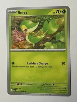 Snivy - 004/088 - Perfect Order POR ME03 - NM/M - English Pokemon - Image 1