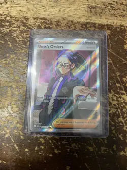 Boss's Orders 256/217 Ultra Rare Ascended Heroes Holo Pokemon English Near Mint - Image 1