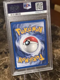 2001 Pokemon Game Entei - Rev.Foil #34 Pokemon 3 Movie Promo -- PSA 7 NM - Image 2