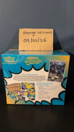 Pokemon Center Exclusive Mega Evolution Ascended Heroes Elite Trainer Box Sealed - Image 2