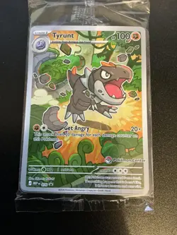 Pokemon TCG *SEALED* Pokemon Center Perfect Order ETB Promo Tyrunt MEP070 - Image 1